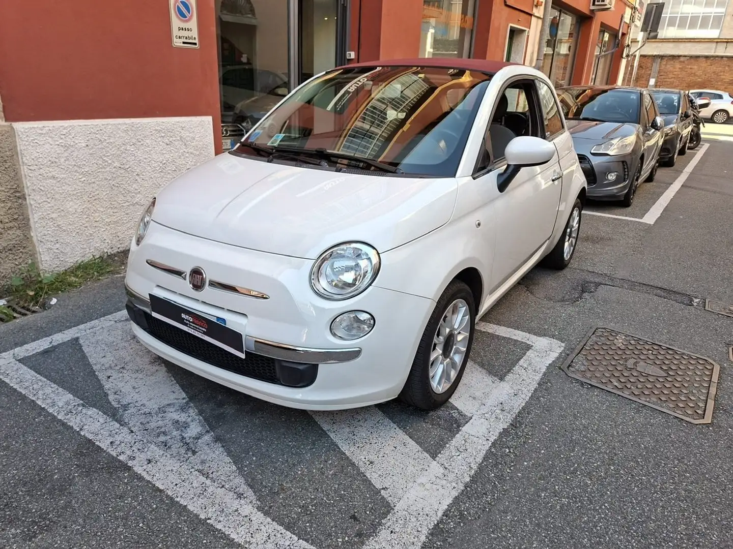 Fiat 500C 1.2 69cv ROCK  CABRIO Bianco - 1
