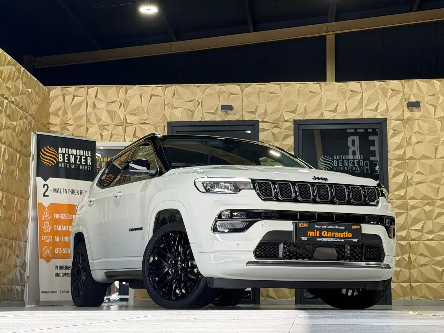 Jeep Compass S Plug-In Hybrid 4WD/LEDER/360''KAM/LED Weiß - 1