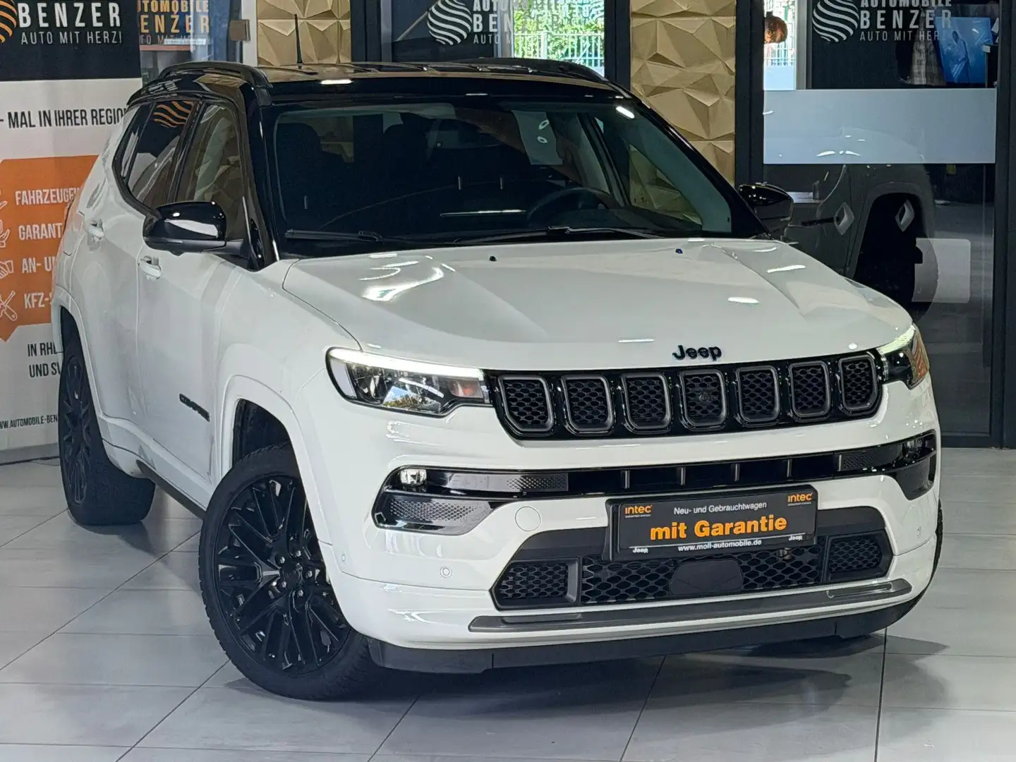 Jeep Compass S Plug-In Hybrid 4WD/LEDER/360''KAM/LED Weiß - 2