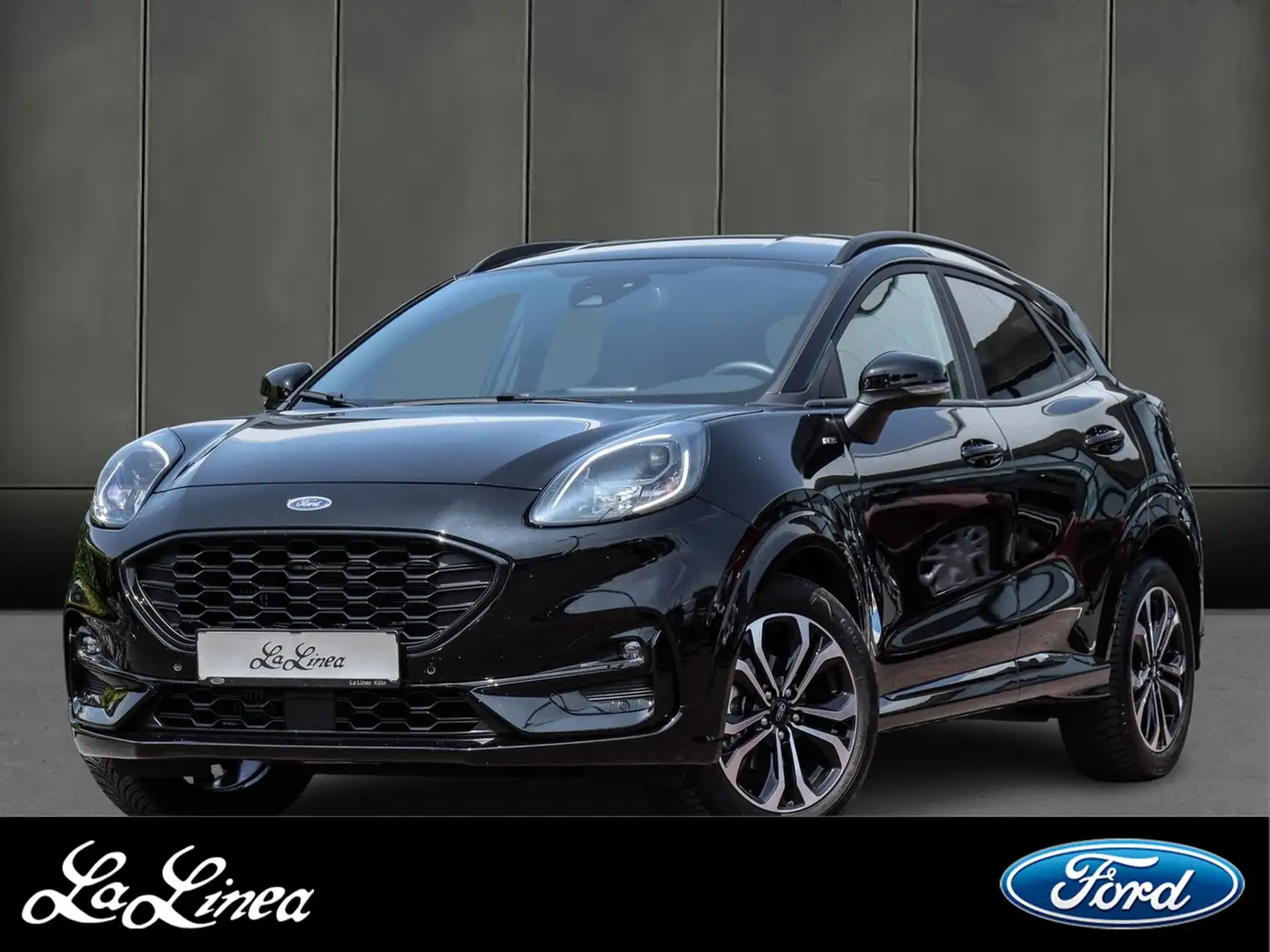 Ford Puma Hybrid ST-Line X Automatik Zwart - 1