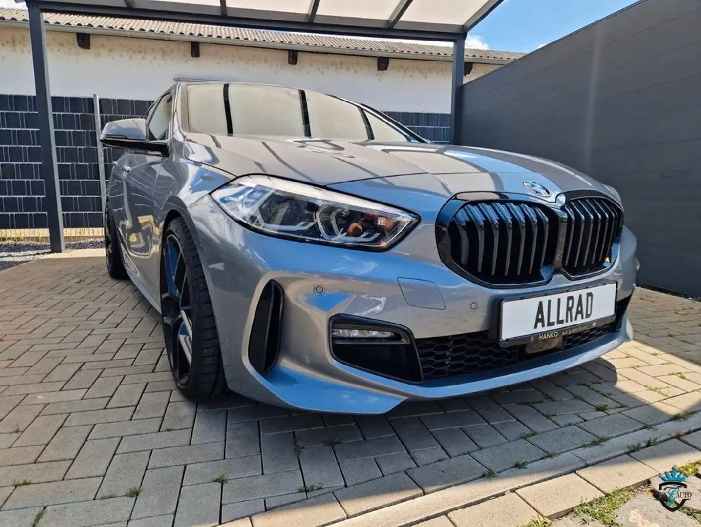 BMW 120 120d xdrive Msport auto Gris - 1