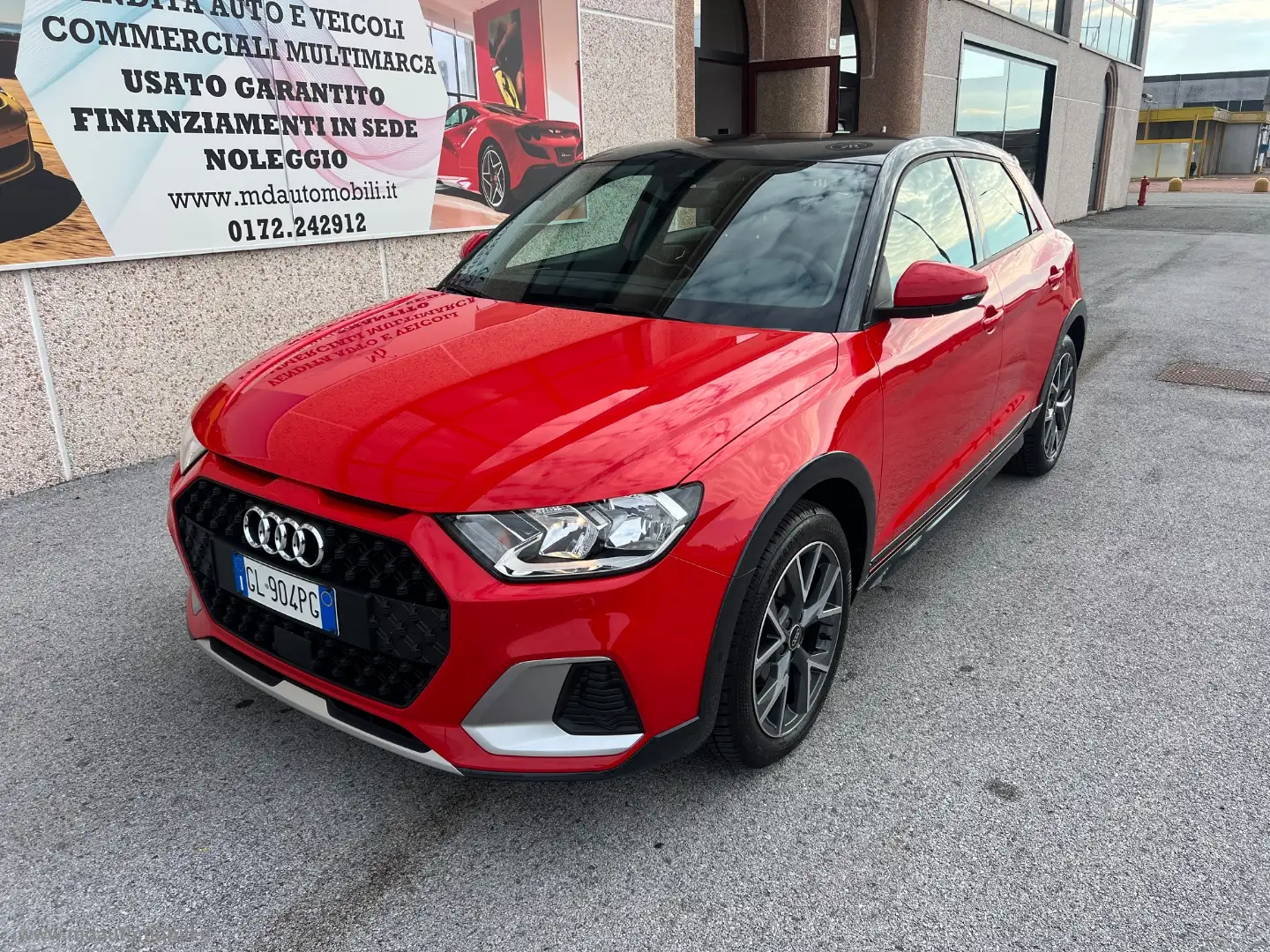 Audi A1 allstreet 25 TFSI Admired CITYCARVER SOLO KM.21800 Rouge - 1