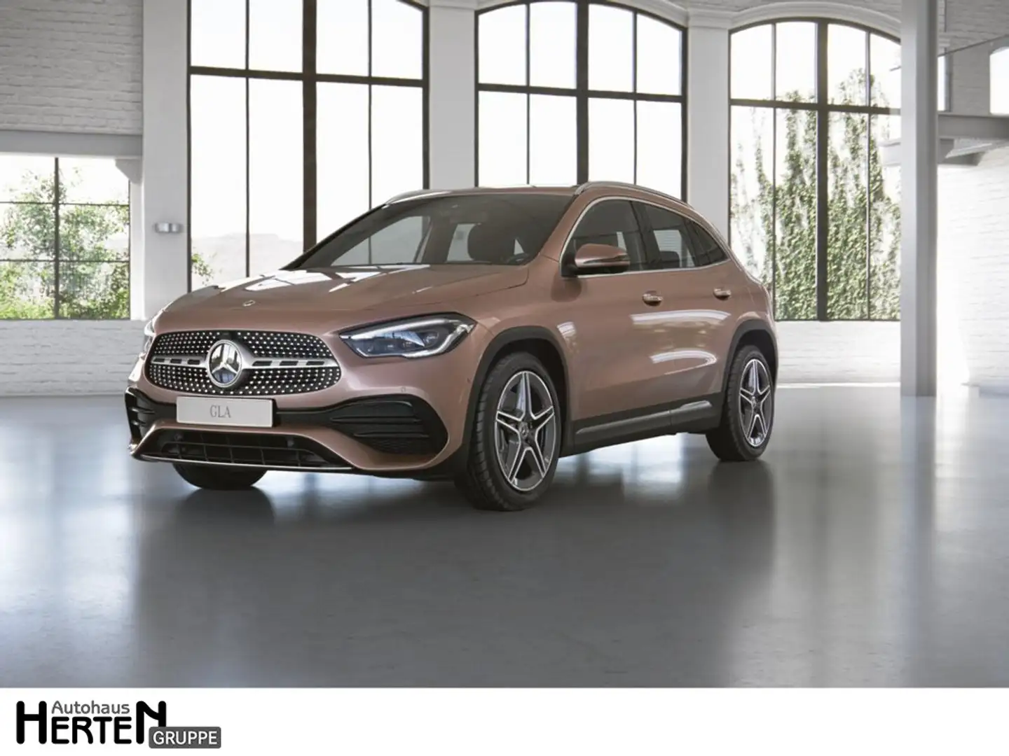 Mercedes-Benz GLA 200 AMG+360°+MULTIBEAM+STANDHEIZUNG+19"Zoll+ Gold - 1