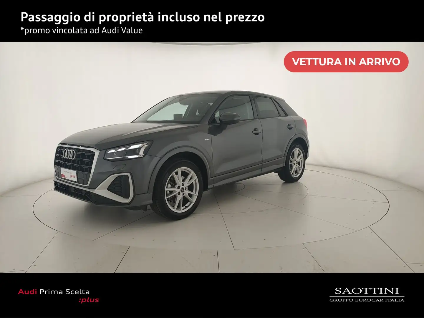 Audi Q2 35 2.0 TDI S line edition S tronic Grigio - 1