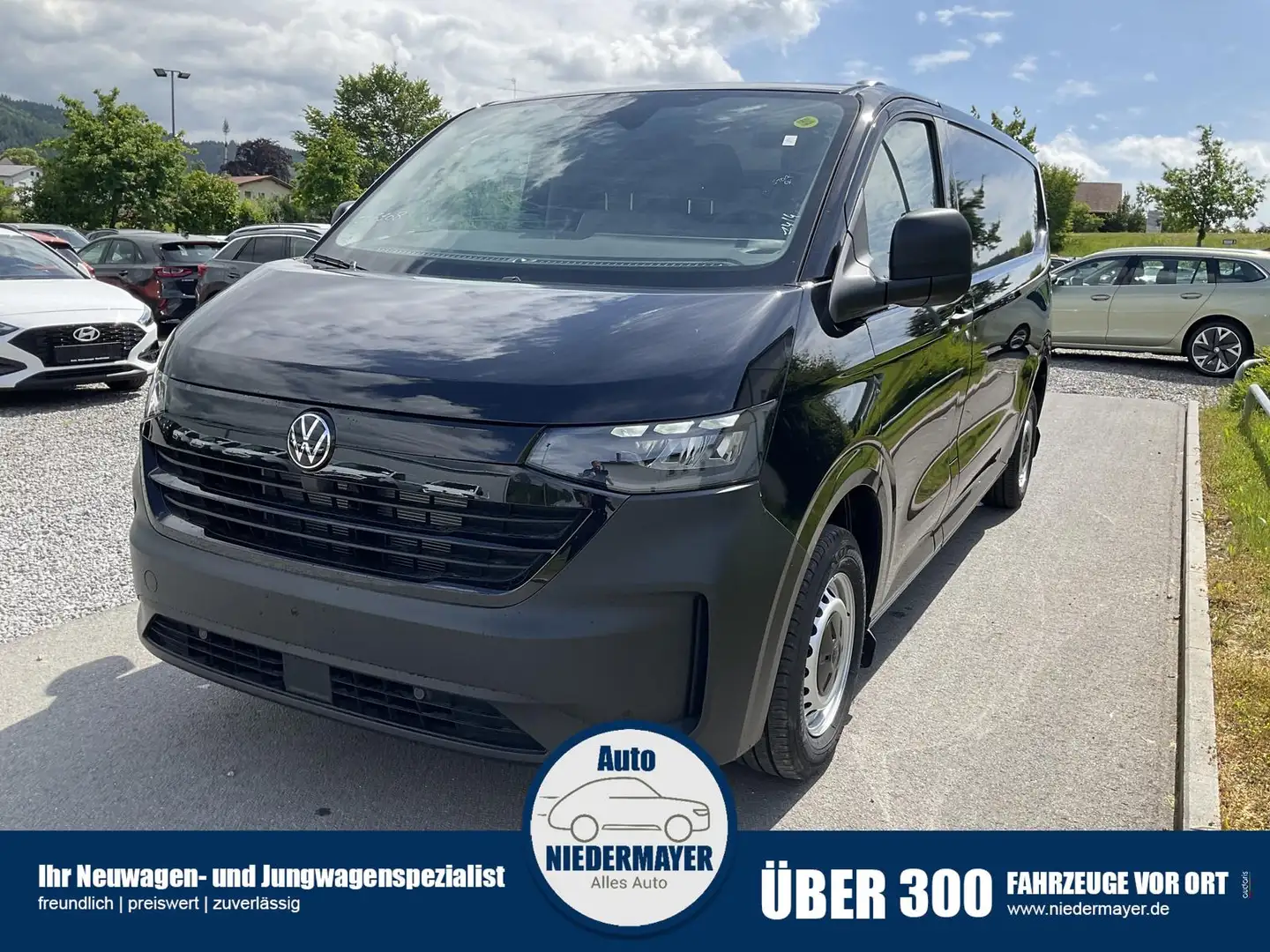 Volkswagen T7 Kastenwagen TDI DSG LR, Navi, Kamera, LED, Klima, sofort Siyah - 1