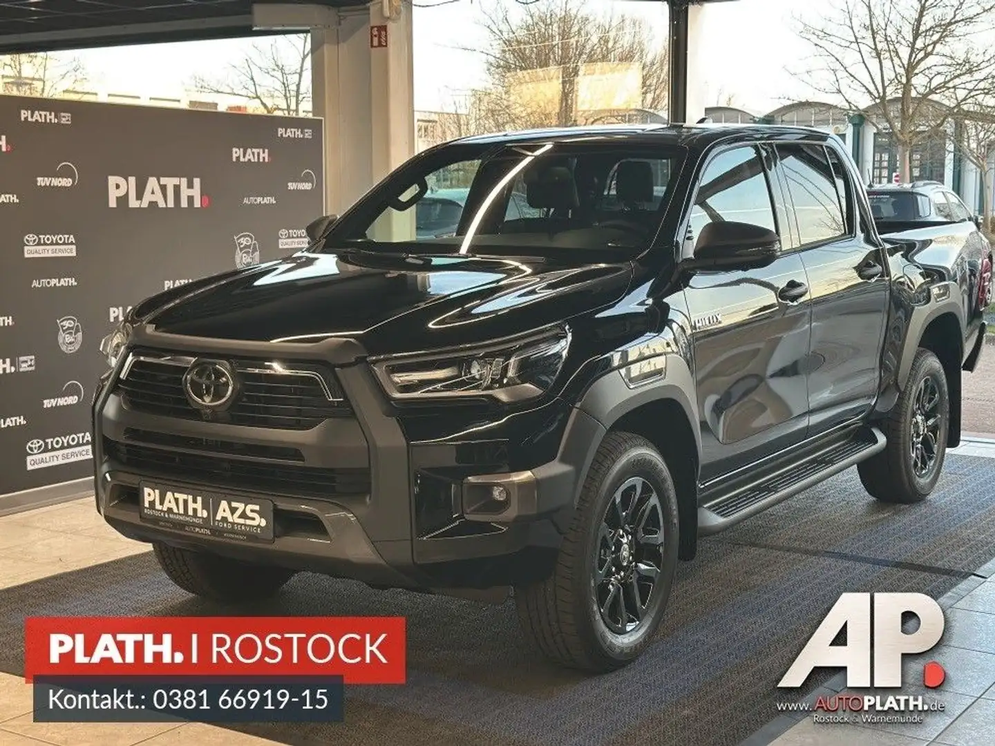 Toyota Hilux DC 4x4 Invincible *VOLL*SOFORT* Negru - 1