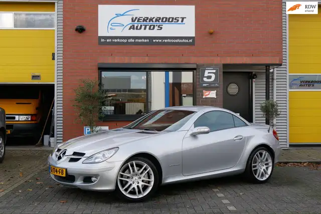 Mercedes-Benz SLK 200 k, nek/stoelverwarming. radio. airco.UNIEK MOOI!!!