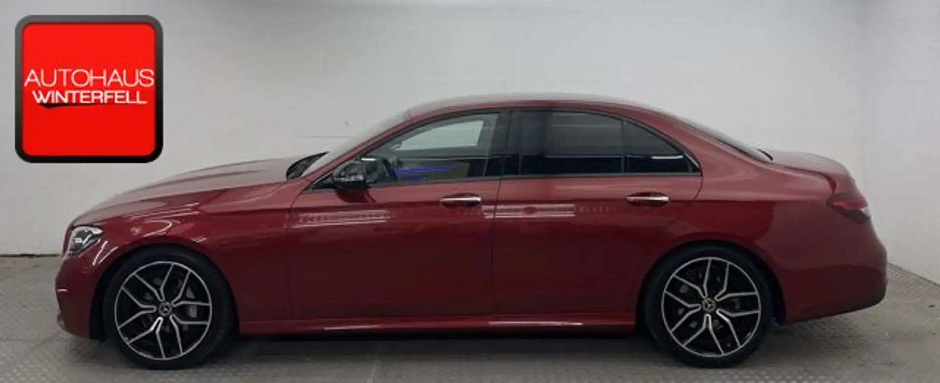 Mercedes-Benz E 400 d 4M AMG NIGHT MEMO+ABC+HUD+360+MASSAGE+ Czerwony - 2