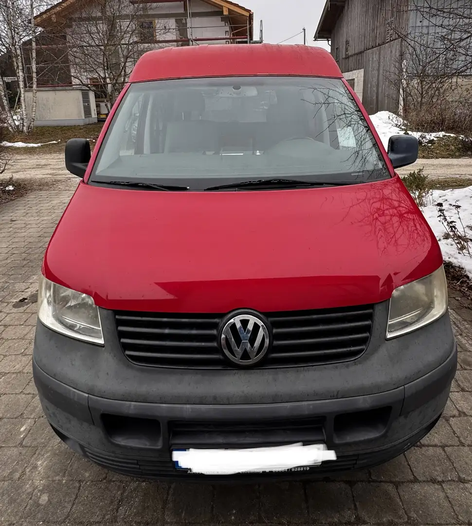 Volkswagen T5 Transporter Transporter T5 Autm. Rot - 2