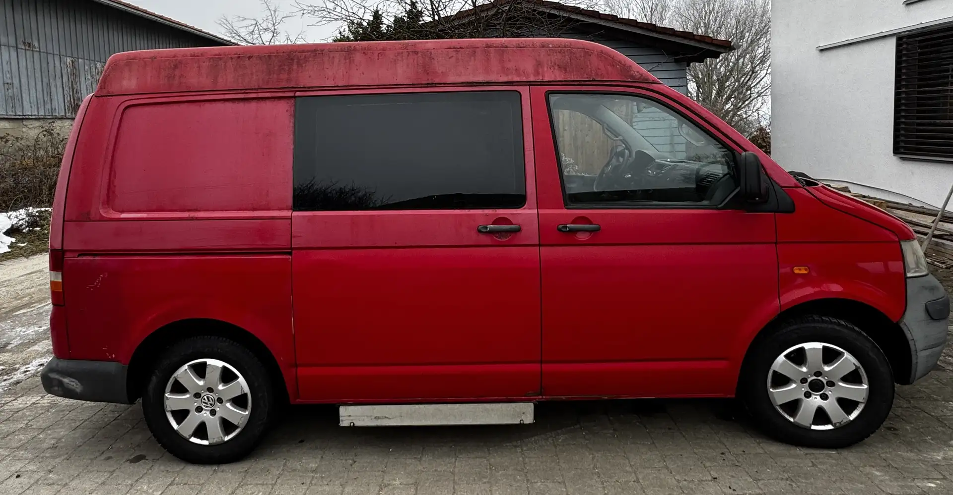 Volkswagen T5 Transporter Transporter T5 Autm. Rot - 1