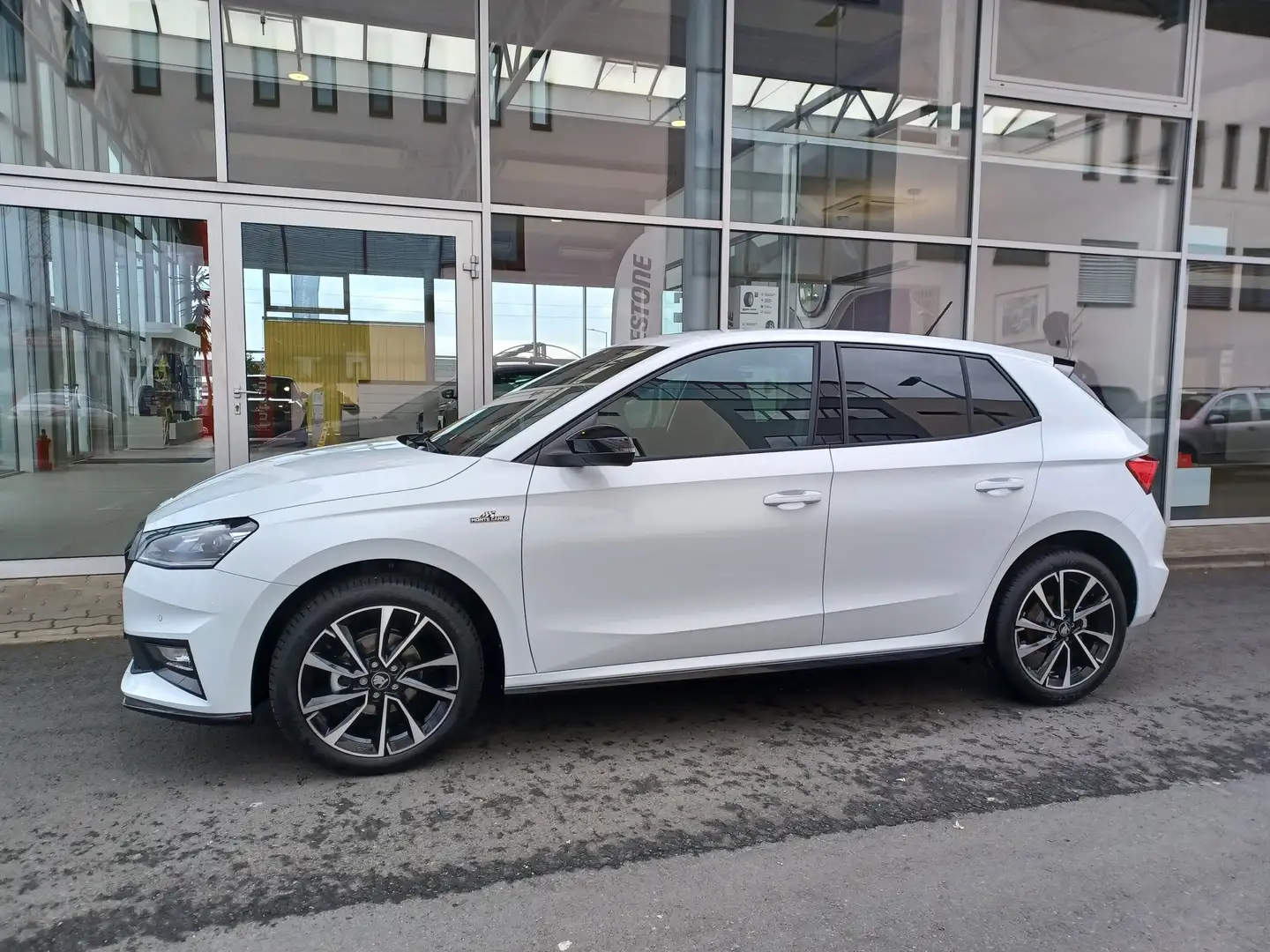 Skoda Fabia Monte Carlo Weiß - 1