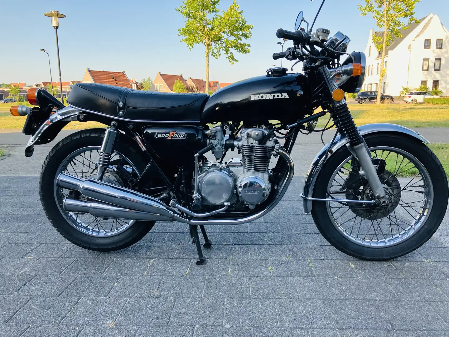 Honda CB 500 CB500 four k1 1972 Noir - 2