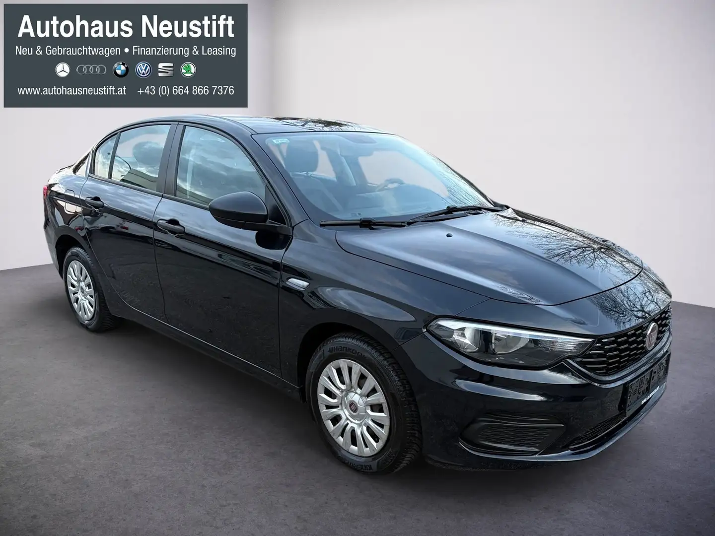 Fiat Tipo 1,4 95 Pop *Erstbesitz* Zwart - 2