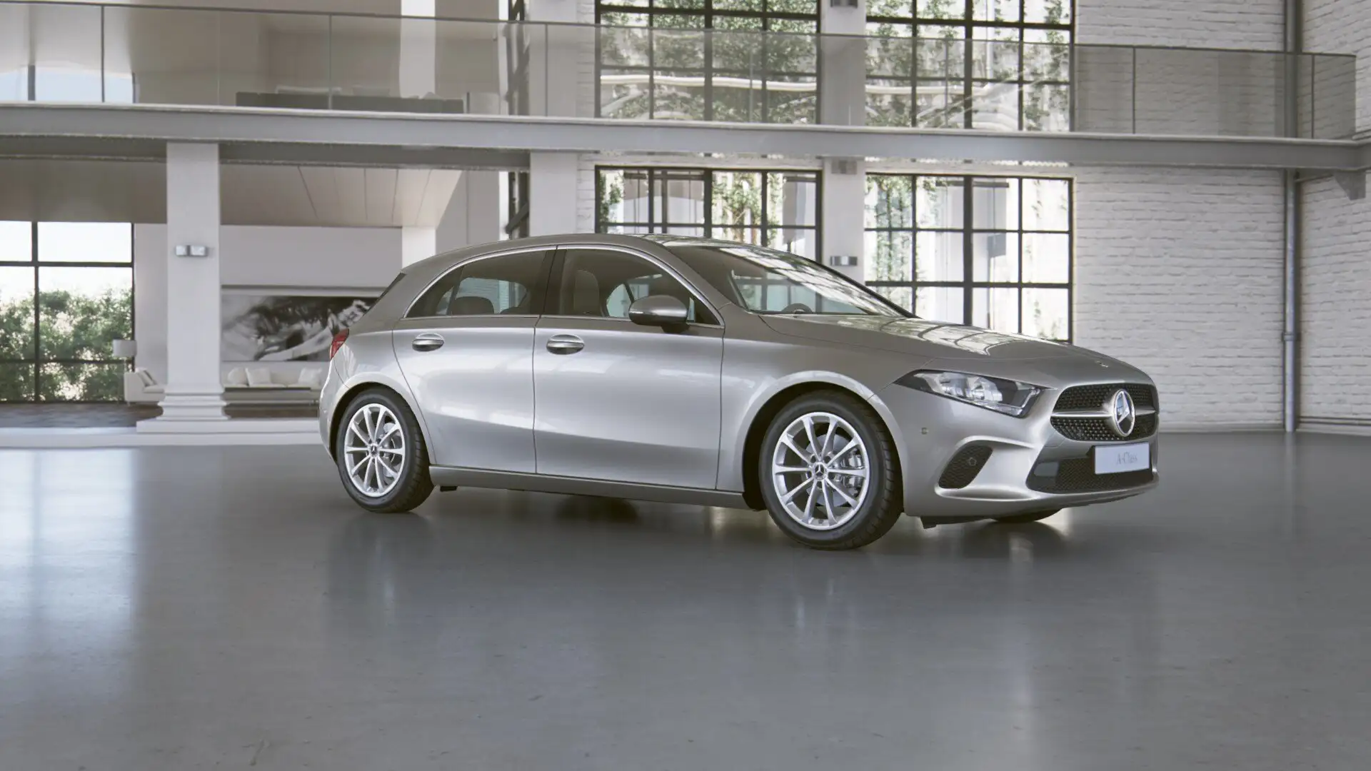 Mercedes-Benz A 180 Kompaktlimousine, Progressiv, MBUX Silber - 2