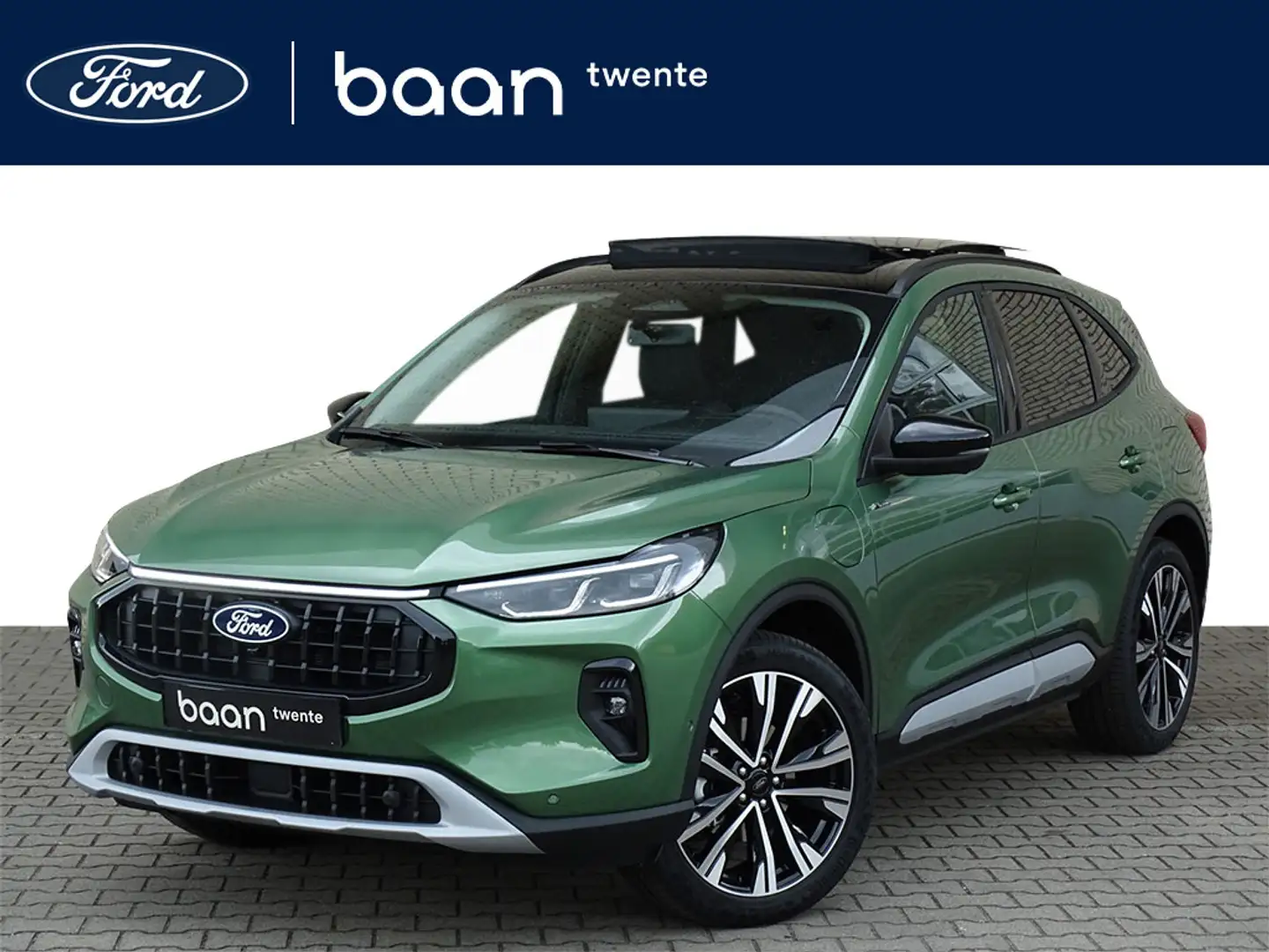 Ford Kuga 2.5 PHEV 243 PK Active X | 20 inch | Panoramadak | Groen - 1