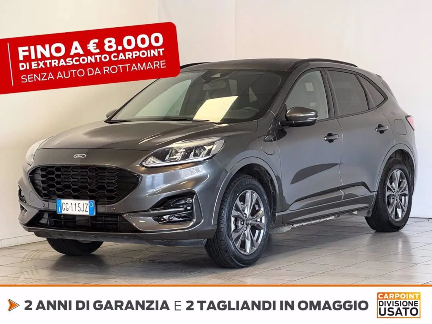 Ford Kuga 2.5 phev st-line 2wd 225cv cvt Grigio - 1