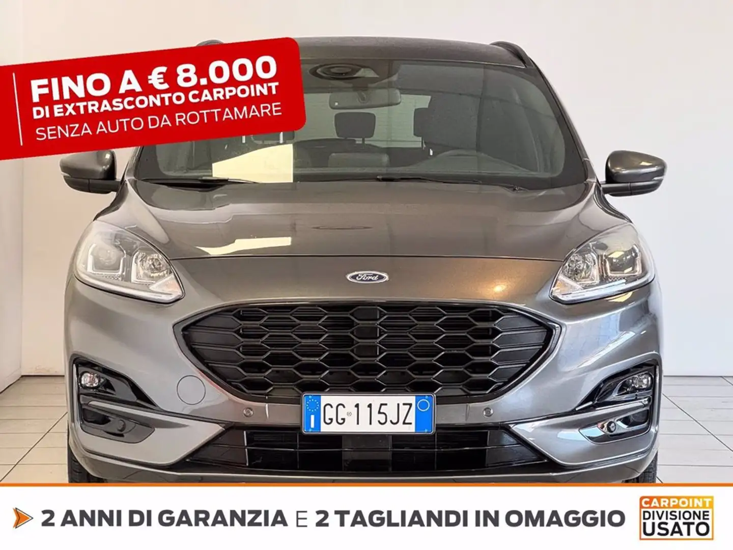 Ford Kuga 2.5 phev st-line 2wd 225cv cvt Grigio - 2