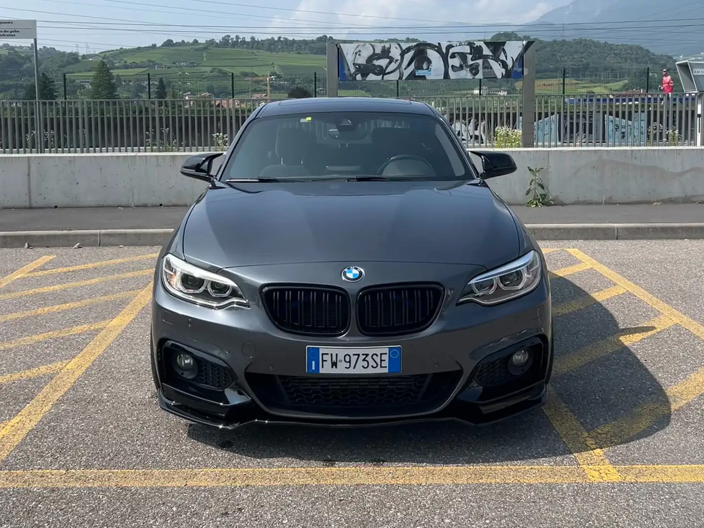 BMW 218 218d Coupe Msport 150cv Grigio - 1