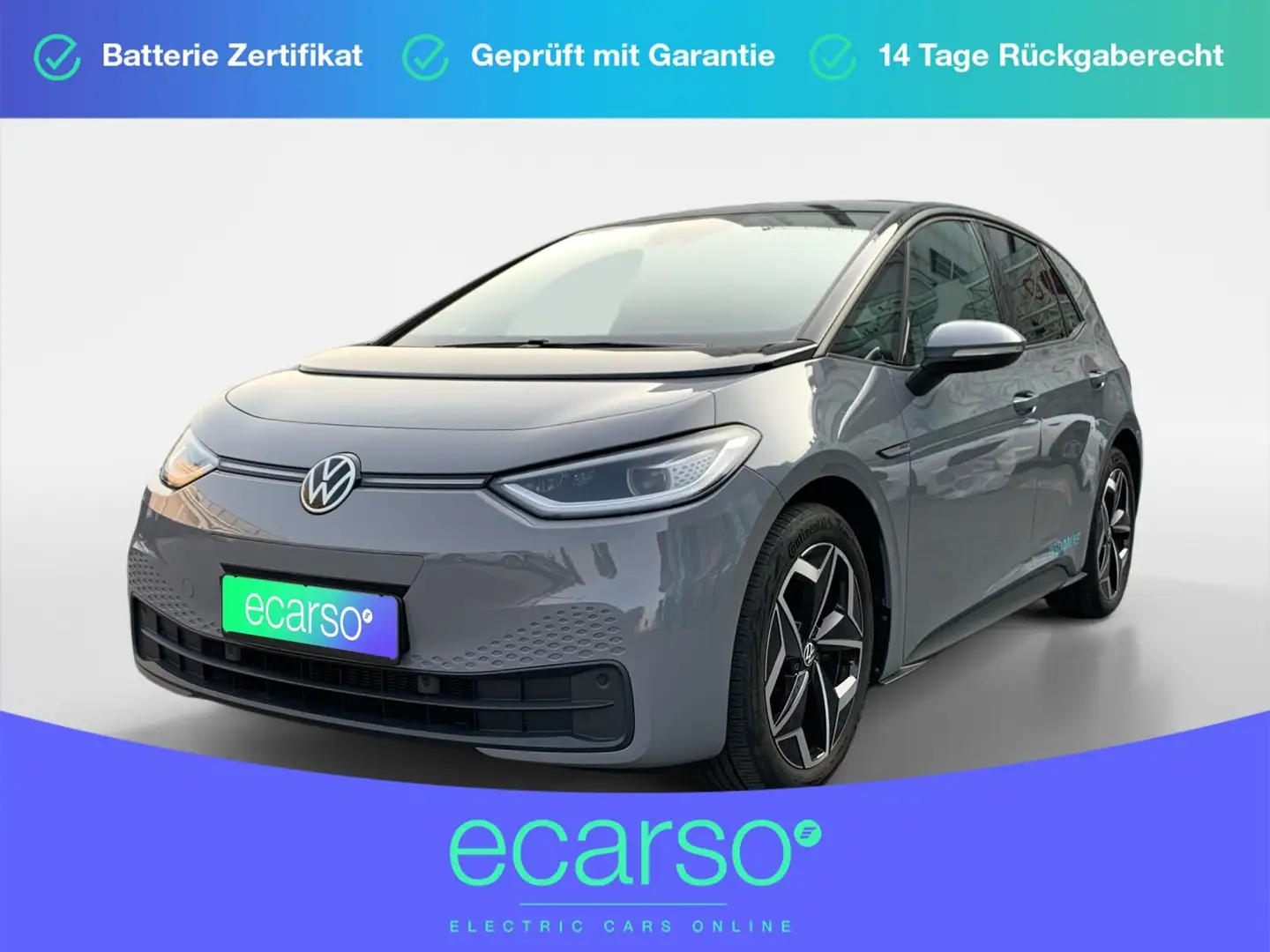 Volkswagen ID.3 Pro Performance Gris - 1