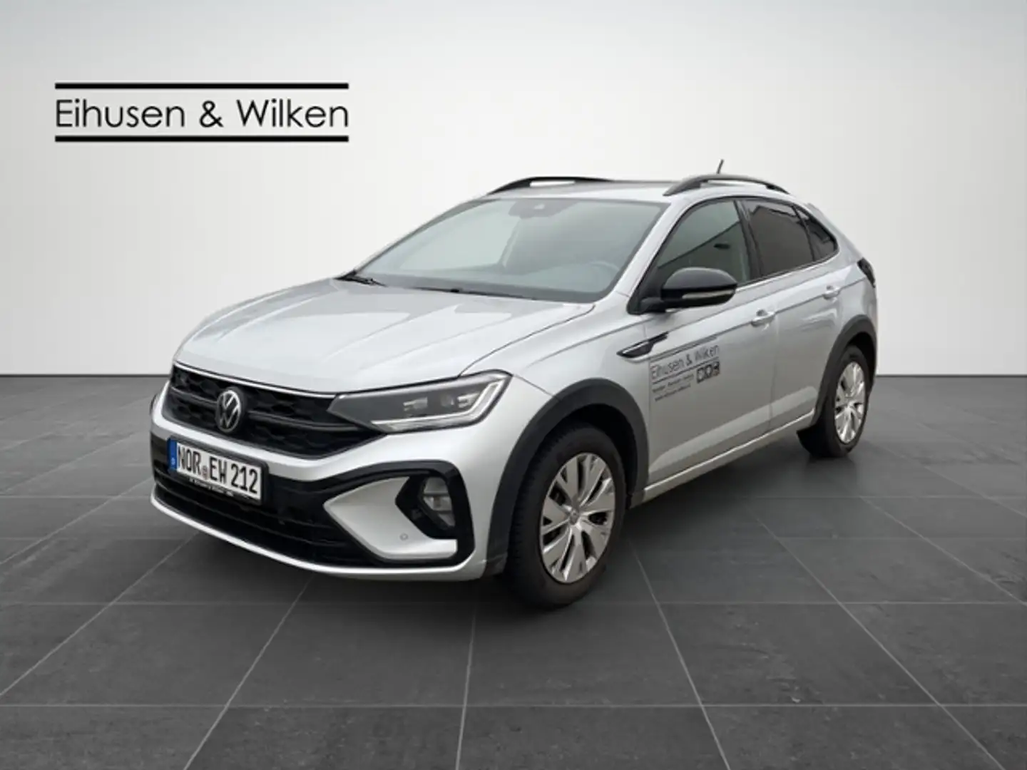 Volkswagen Taigo 1.5 TSI R-Line BLACK*MATRIX+NAVI+IQ.DRIVE Zilver - 2
