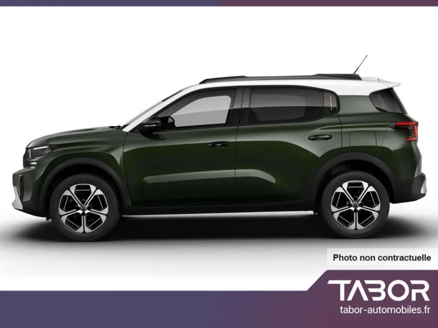 Citroen C3 Aircross MHEV 145 eDSC6 MAX HiverP Vert - 2