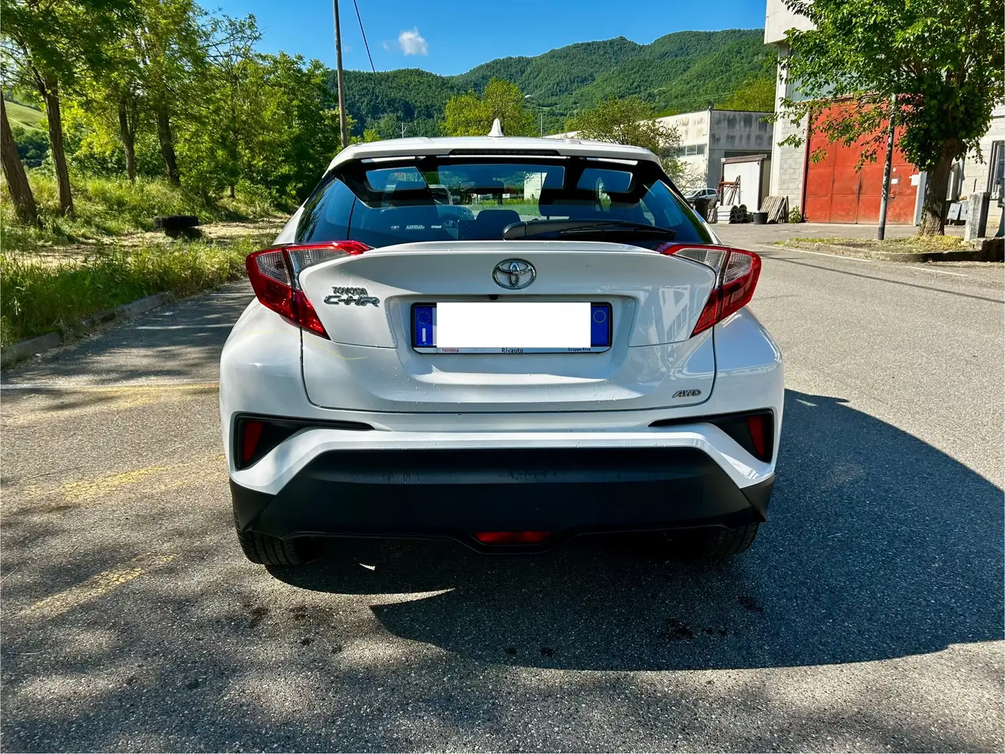 Toyota C-HR C-HR I 20161.2t Style 4wd cvt Bianco - 2