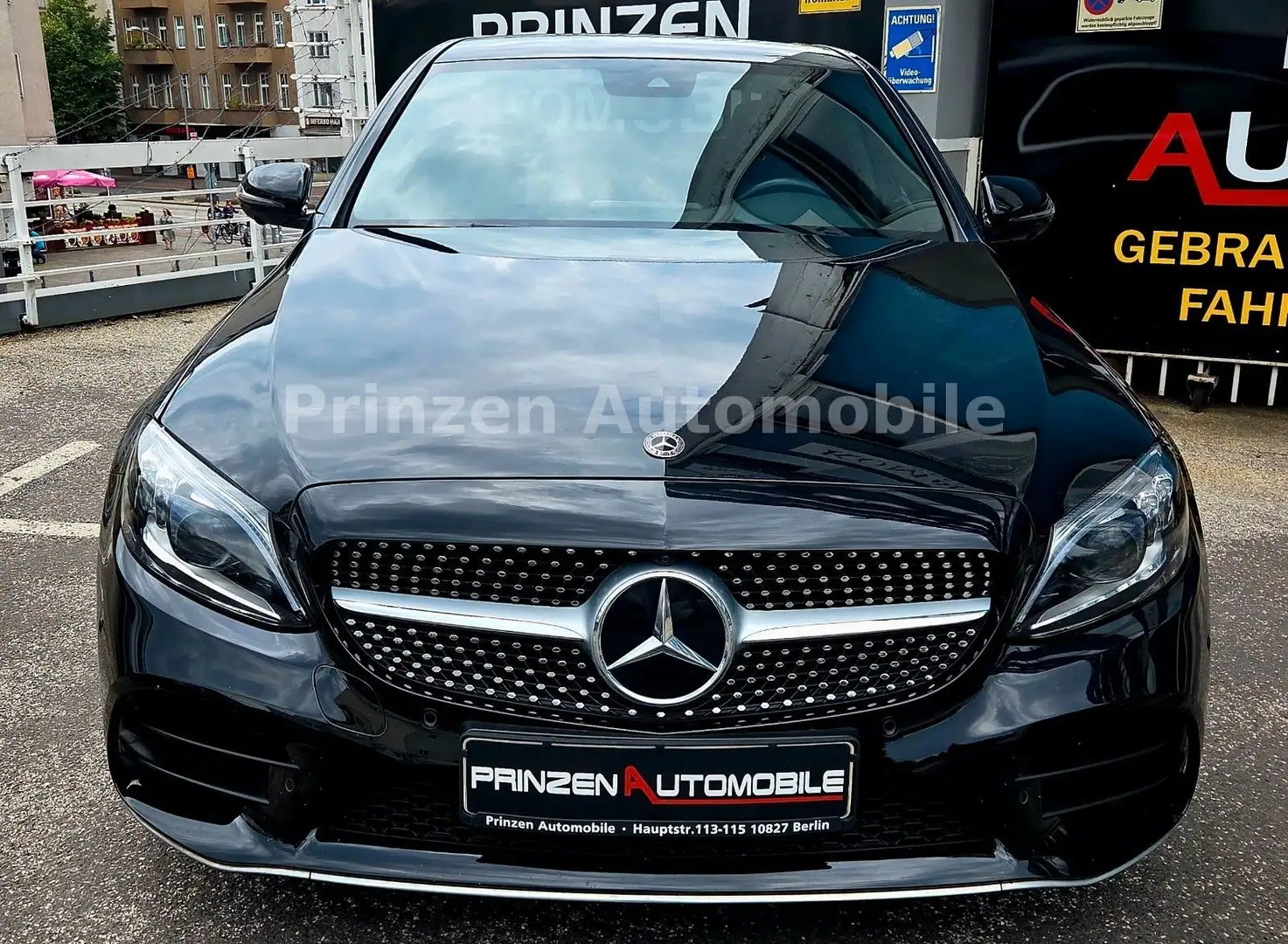 Mercedes-Benz C 180 AMG*AUT*360°*SPUR*TOTW*LED Schwarz - 2