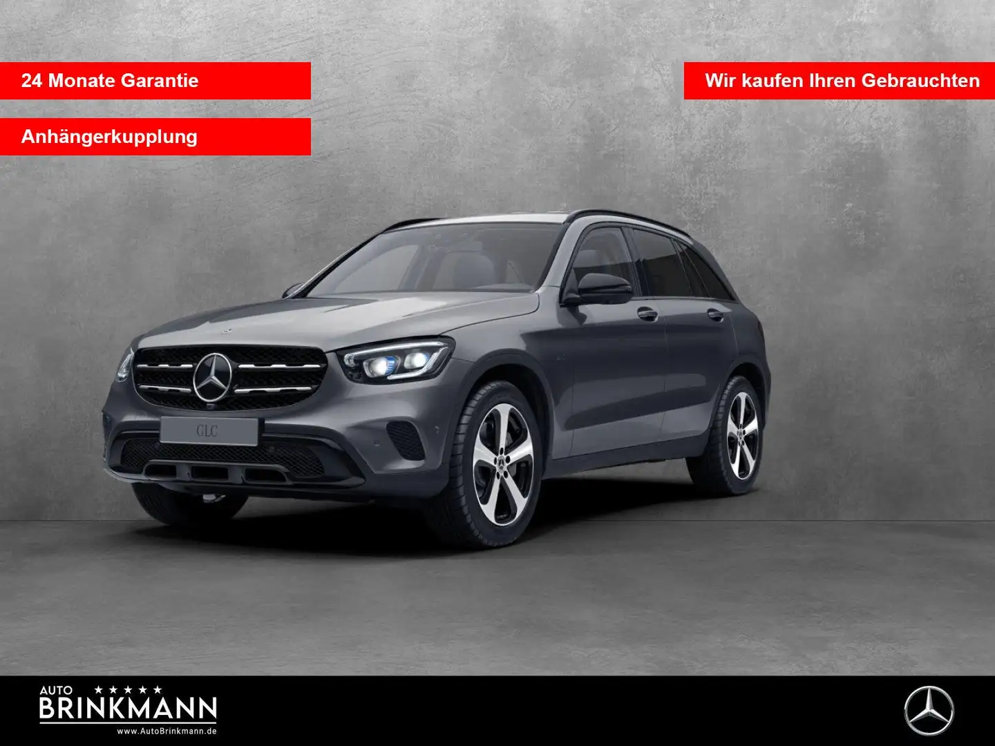Mercedes-Benz GLC 300 GLC 300 e 4MATIC AHK/MBUX/NIGHT/AMBIENTE Gris - 1