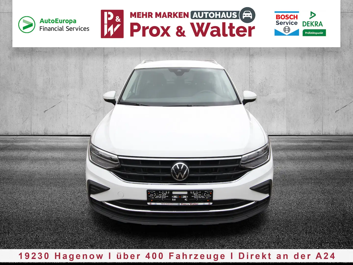 Volkswagen Tiguan 1.5 TSI BMT OPF 7-DSG Move LED+NAVI+ACC Білий - 1