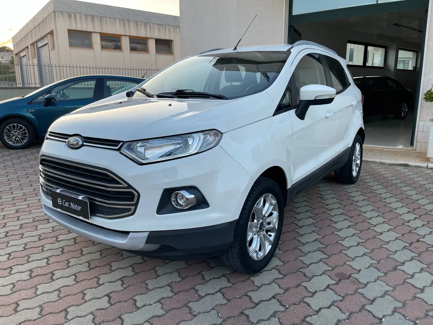 Ford EcoSport EcoSport 1.5 tdci 90cv NeoPat. Pefetta Usb Blu&Me Bianco - 1