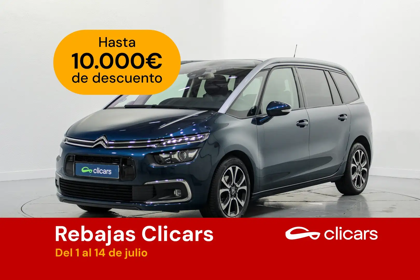 Citroen C4 Grand Spacetourer 1.2 PureTech S&S Shine 130 Azul - 1