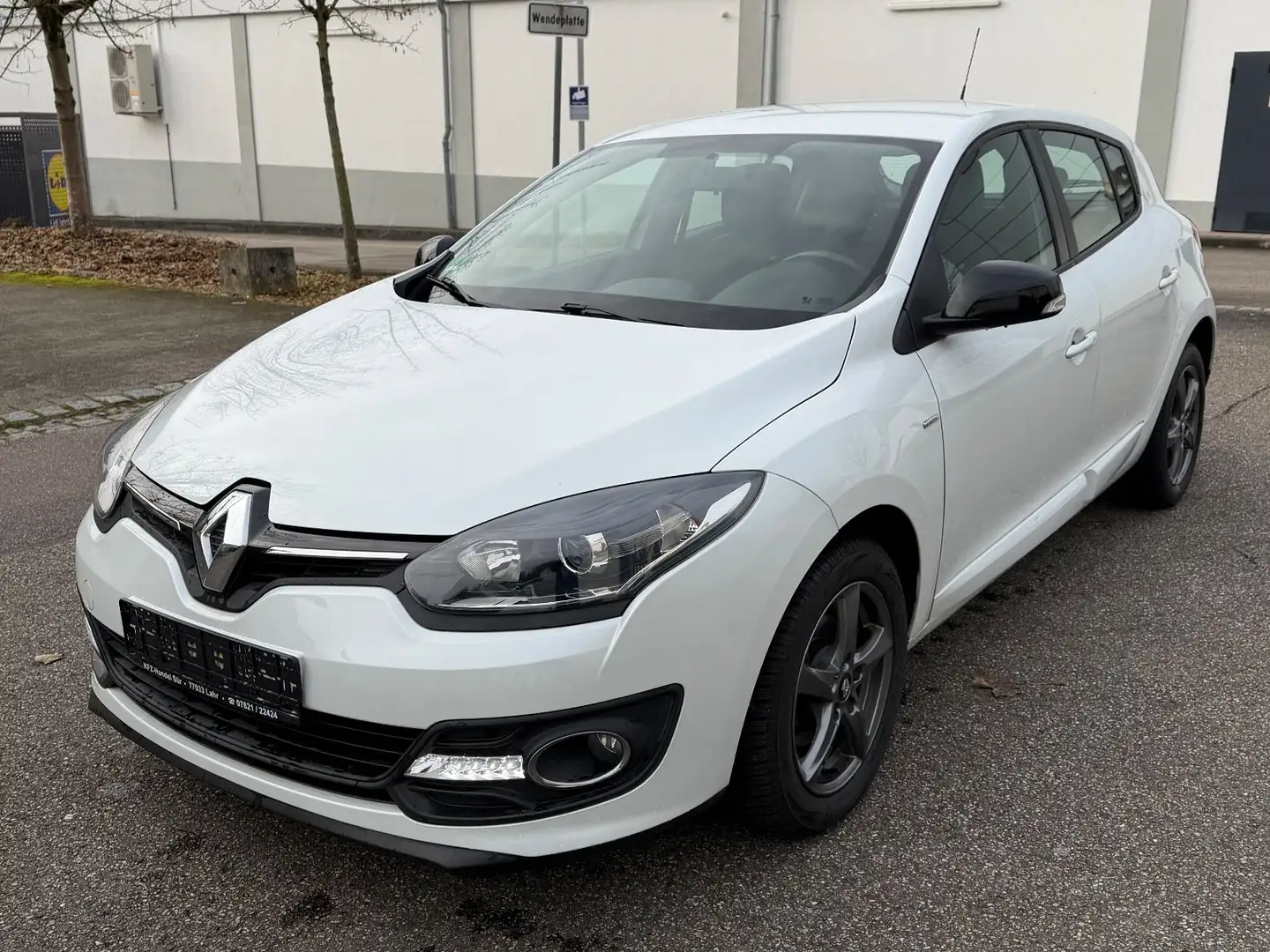 Renault Megane III Lim. 5-trg. Limited TÜV NEU/LED/KLIMA Blanc - 1
