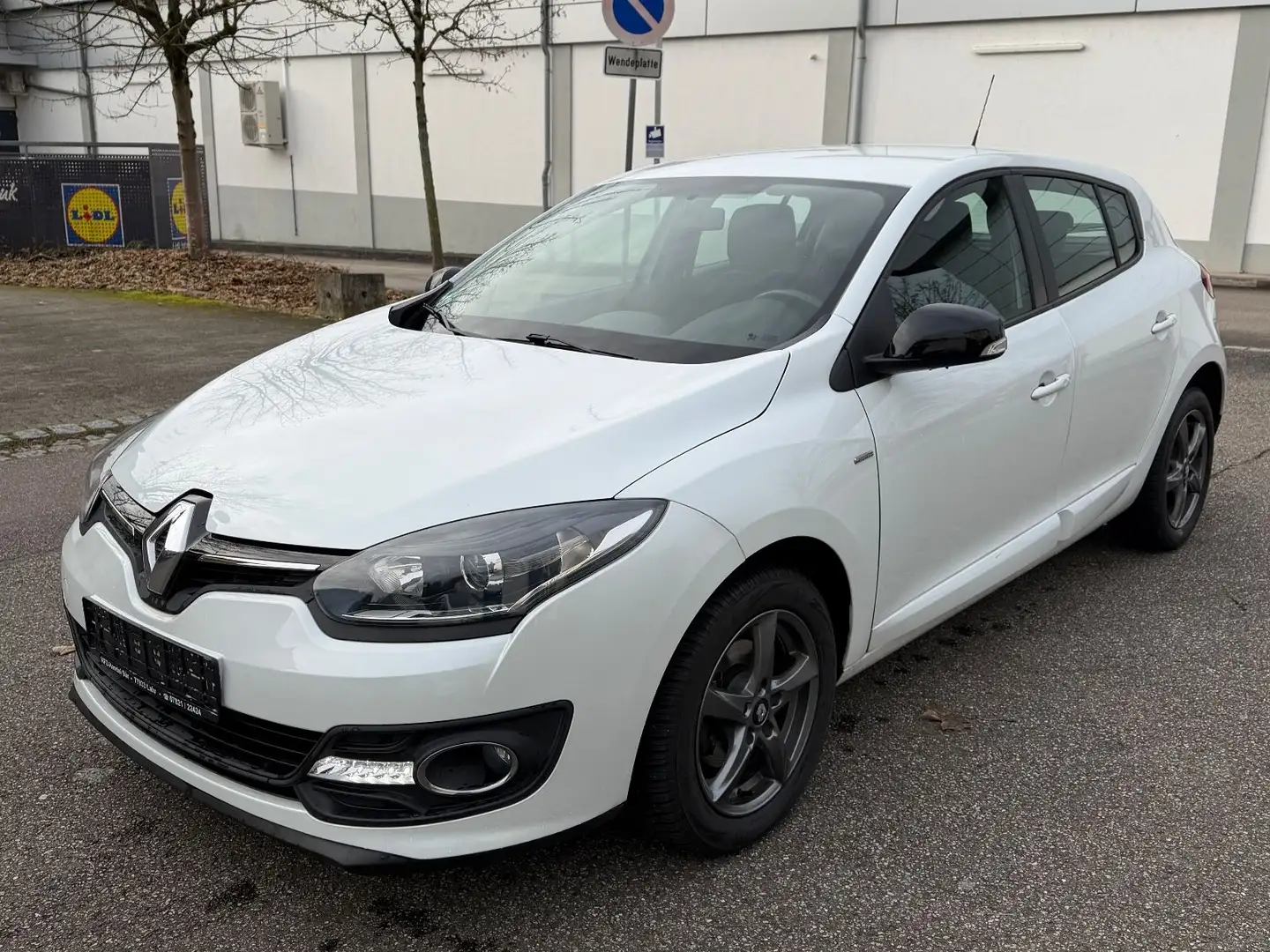 Renault Megane III Lim. 5-trg. Limited TÜV NEU/LED/KLIMA Blanc - 2