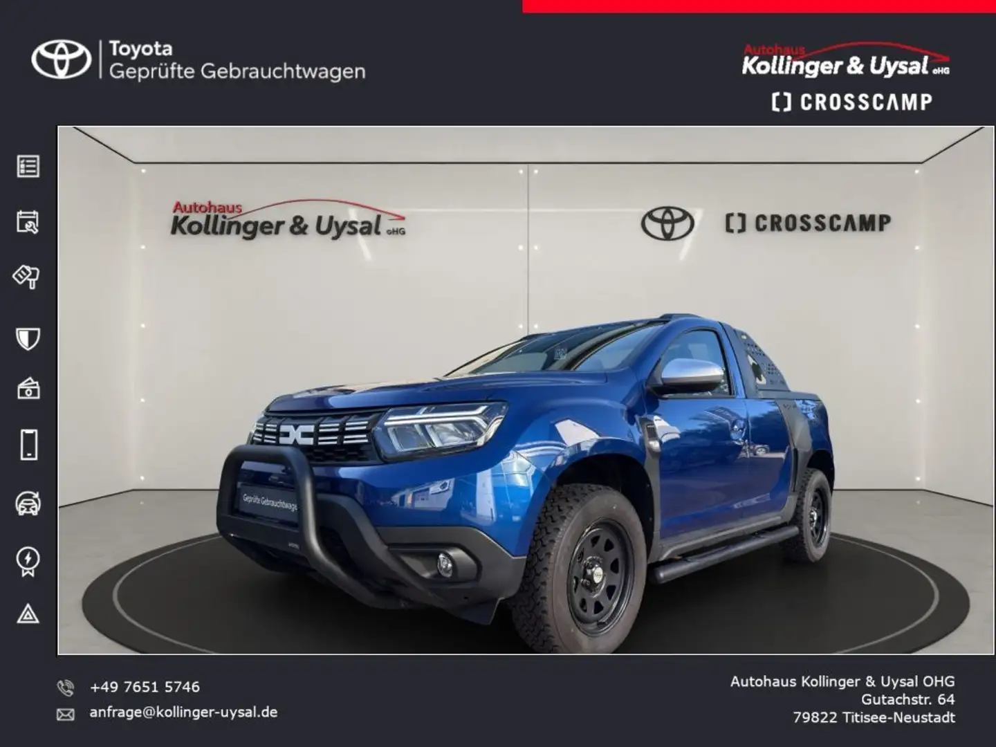 Dacia Duster Pickup dCi 115 4WD Comfort | DOTZ | ... Bleu - 1