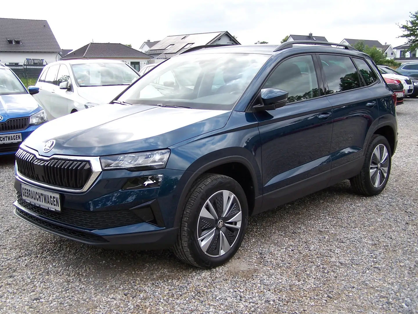 Skoda Karoq Ambition 2.0 TDI Blauw - 1