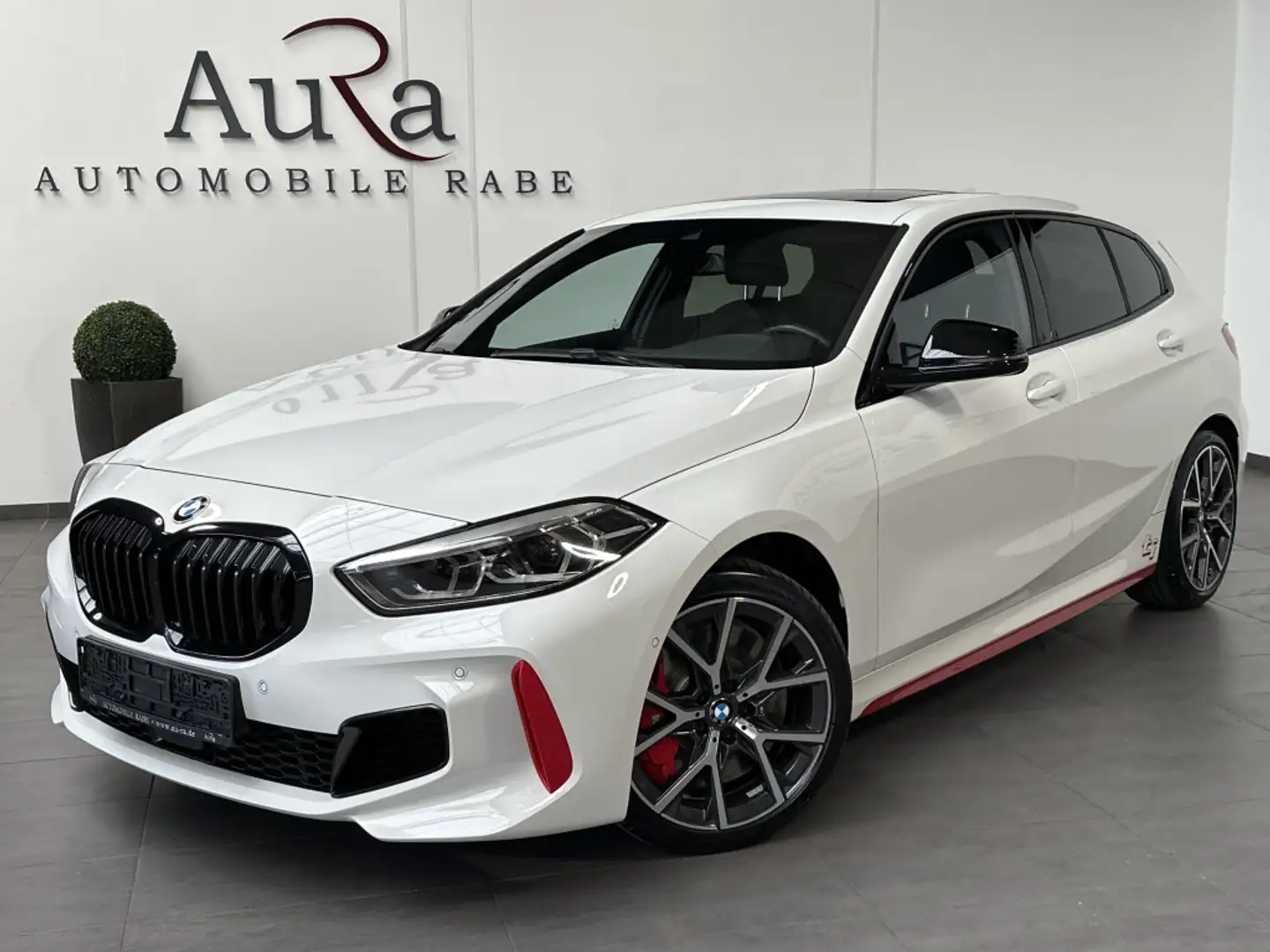 BMW 128 5-Türer Sport-Aut. NAV+LED+PANO+H&K+KAMERA Blanc - 1