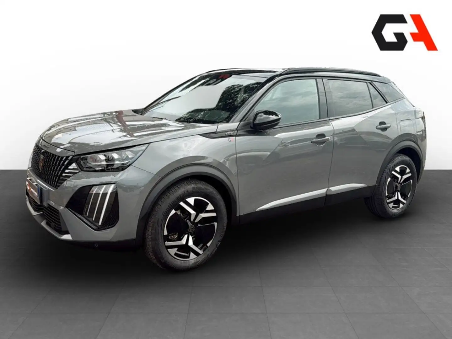 Peugeot 2008 2008 Hybrid 136 e-DCS6 GT Gris - 1