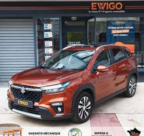 sx-4 1.4t shvs 130ch 4wd bva style 1er main toit ouvrant carplay gps cam360 sieges chauffant