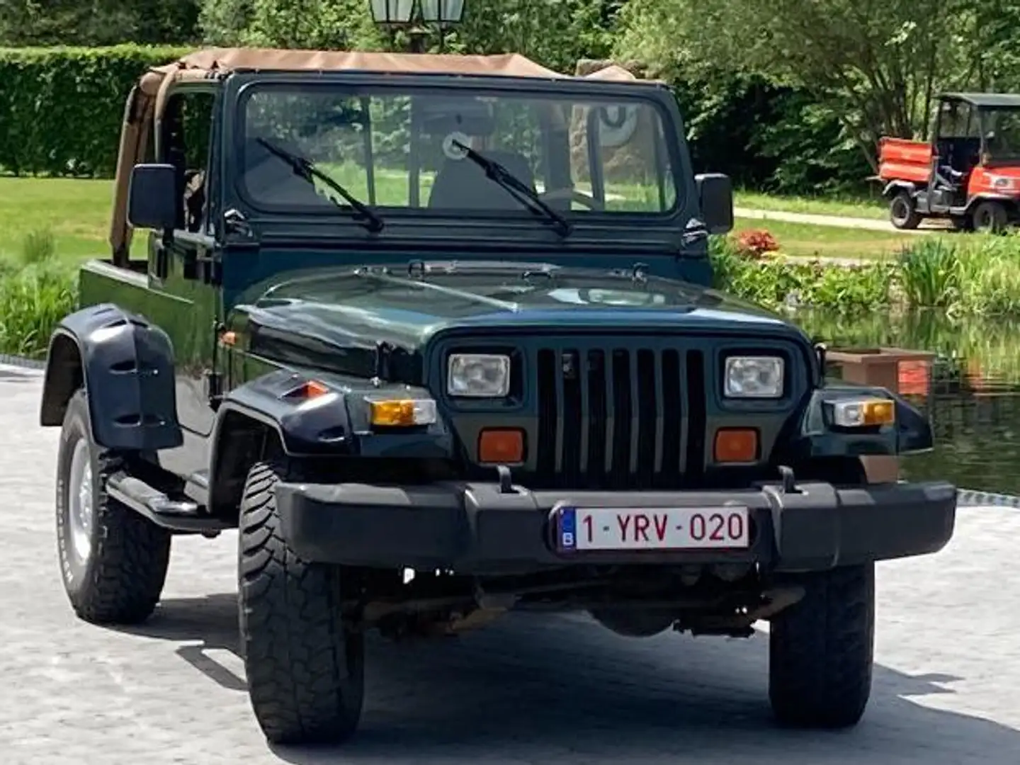 Jeep Wrangler YJ Зелений - 1