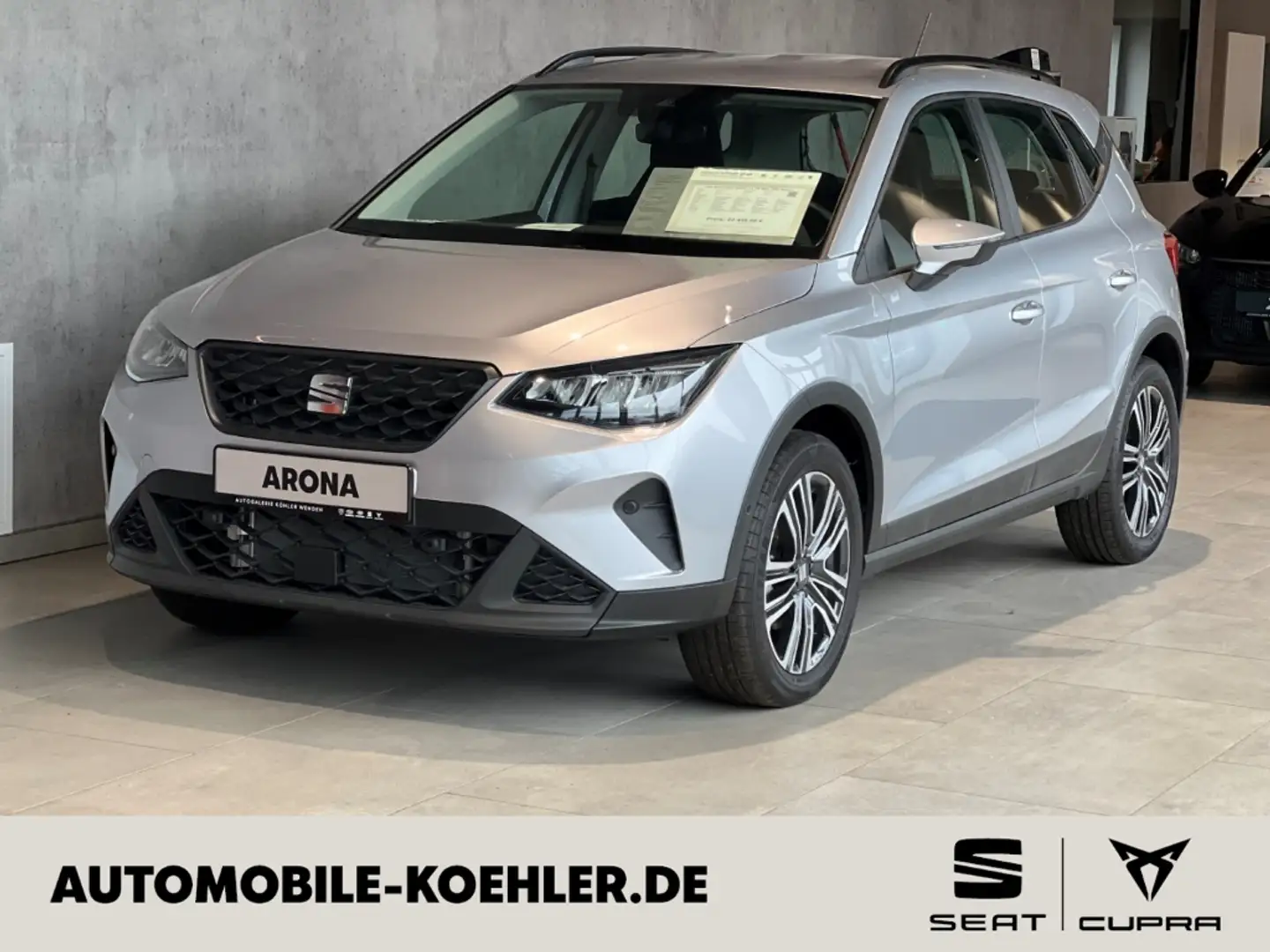 SEAT Arona 1.0 TSI Style Edition NAV PDC Kamera 17''LM Silber - 1