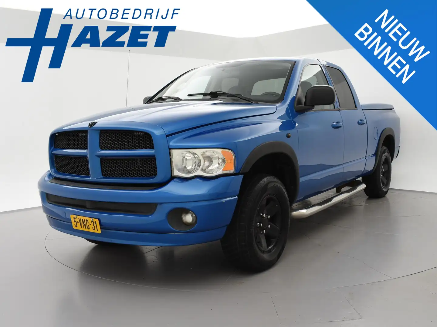 Dodge RAM 5.7 V8 HEMI LPG-G3 DUBBEL CABINE 6-PERS. + LEDER | Blu/Azzurro - 1