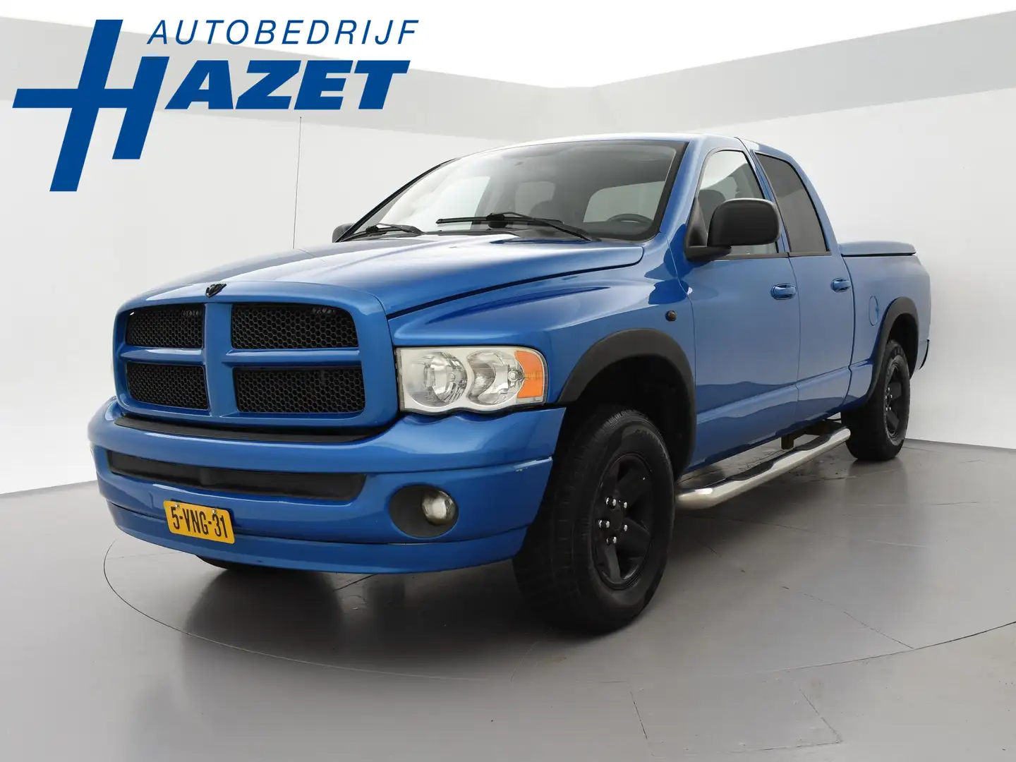 Dodge RAM 5.7 V8 HEMI LPG-G3 DUBBEL CABINE 6-PERS. + LEDER | Bleu - 1