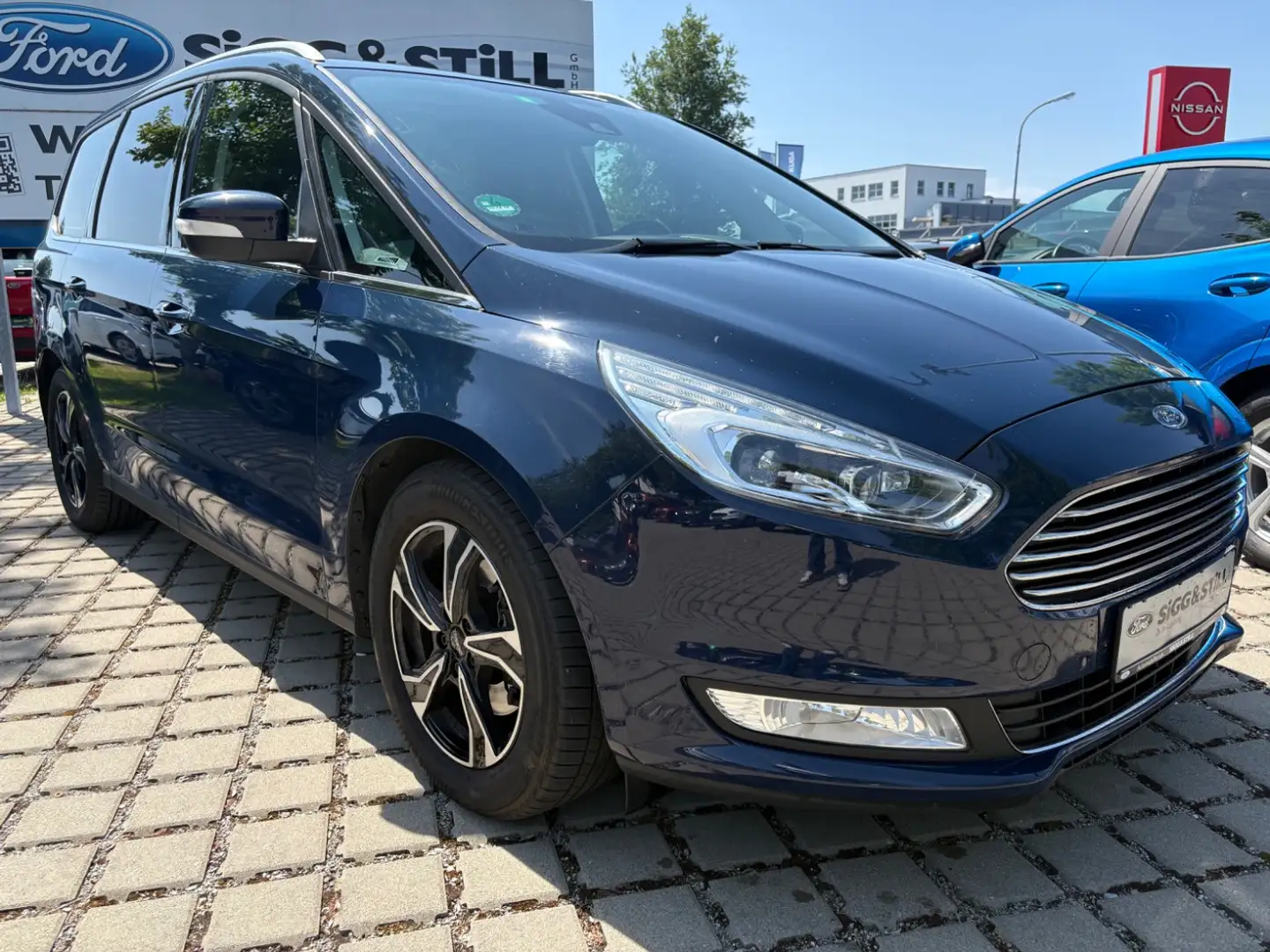 Ford Galaxy 2.0 Titanium 7-SITZER AHK*LED*ACC*NAV*STANDH Blue - 2