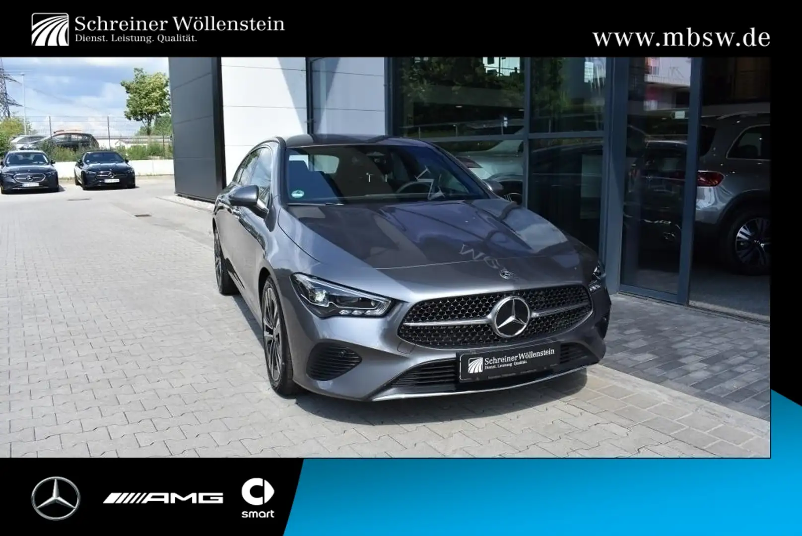 Mercedes-Benz CLA 200 SB Progressive*Multibeam*Distronic*360°* Grijs - 1