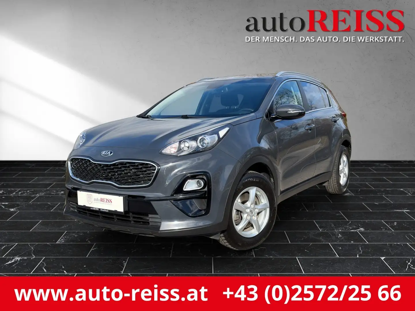 Kia Sportage 1,6 CRDI Silber Grau - 1