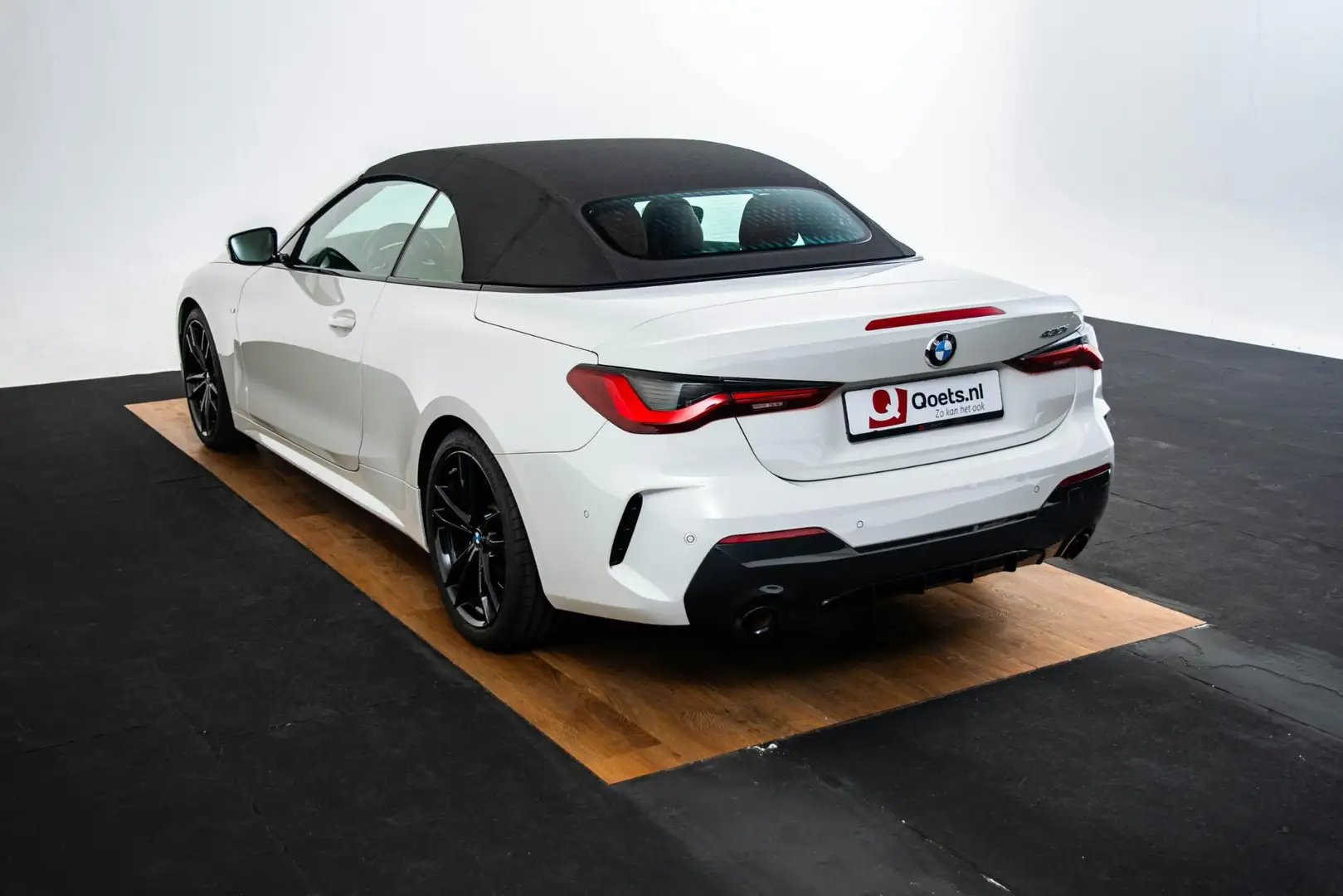 BMW 430 4-serie Cabrio 430i High Executive M Sport - Elekt Blanc - 2