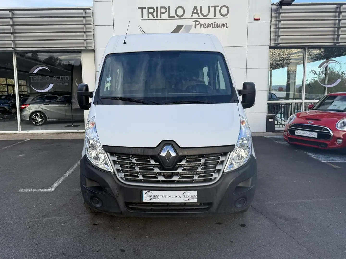 Renault Master Master Confort F3300 L2H2 2.3 dCi - 110 Cabine approfondie ATTELAGE + CLIM Blanc - 2