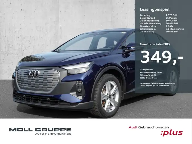 Audi Q4 e-tron Q4 Sportback e-tron 35 125 kW Virtuell Navi Plus L