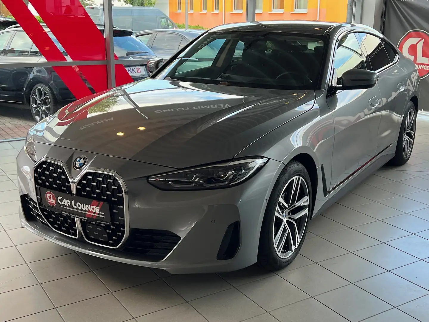 BMW 420 420 d xDrive |HUD|SHZ|Widescreen|HiFi| Grijs - 2