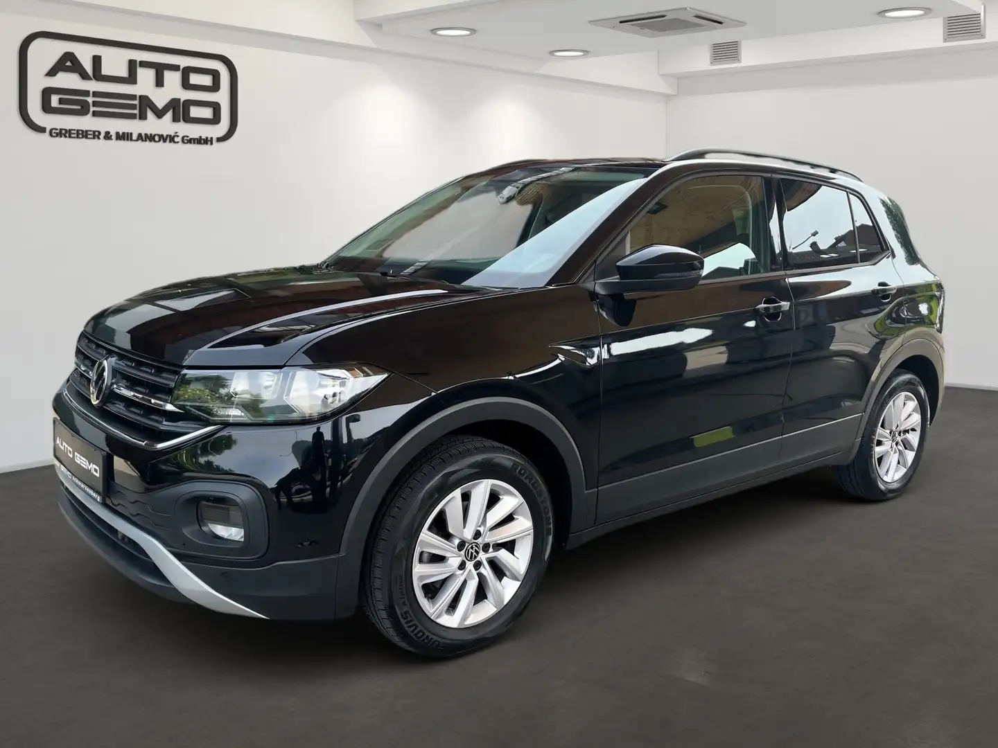 Volkswagen T-Cross 1,0 TSI Life Automatik Schwarz - 1